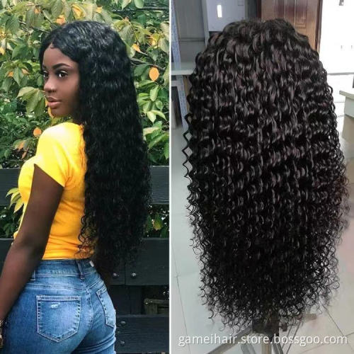 Unprocessed Vendor Human Hair 4x4 5x5 Full HD Lace Frontal Closure Wig Brazilian Virgin Human Hair Kinky Curly Lace Front Wig